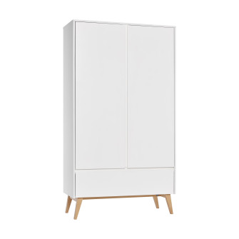 Armario de ropa con 2 puertas (Colección Classy)